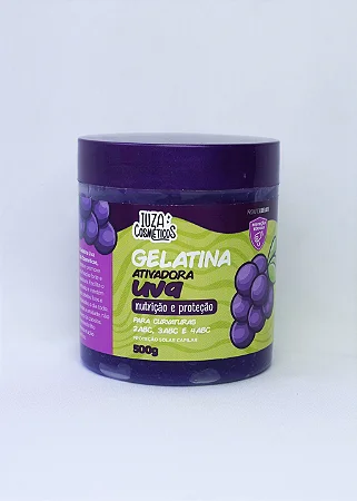 Gelatina Ativadora Uva Iuza Cosméticos - 500g