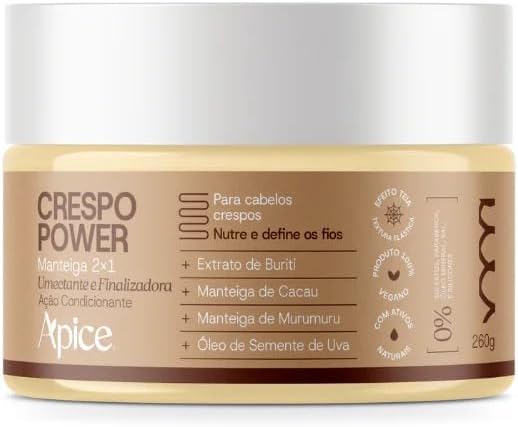 Manteiga 2x1 Crespo Power 260g Apice