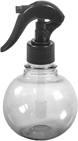 Borrifador Mini Bola Transparente 180ml Santa Clara