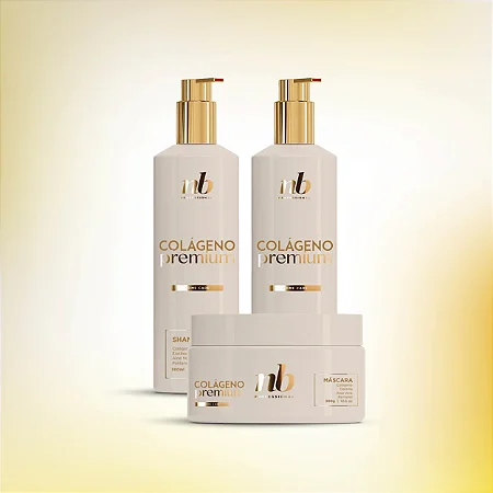 Kit NB Colágeno Premium Shampoo + Máscara 300g