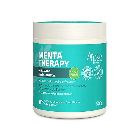 Máscara Hidratante Menta Therapy Apice 500g