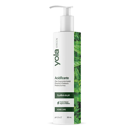 Acidificante Yola Green 300mL para Cabelos