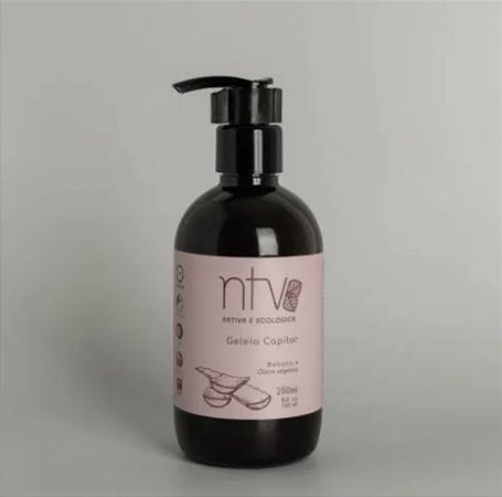 Geleia Capilar Natural Açaí Babaçu e Babosa
