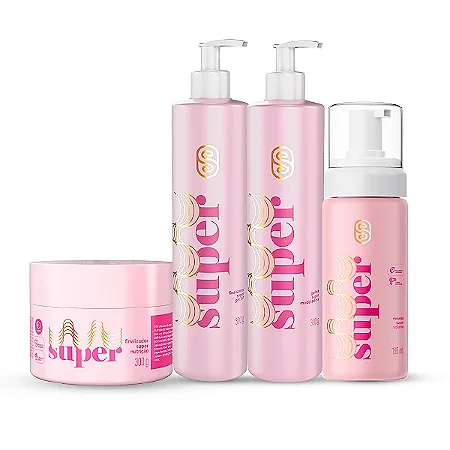 Kit Finalizadores Super Nutrição Super Cacheada