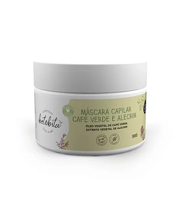 Máscara Capilar Café Verde e Alecrim 300g