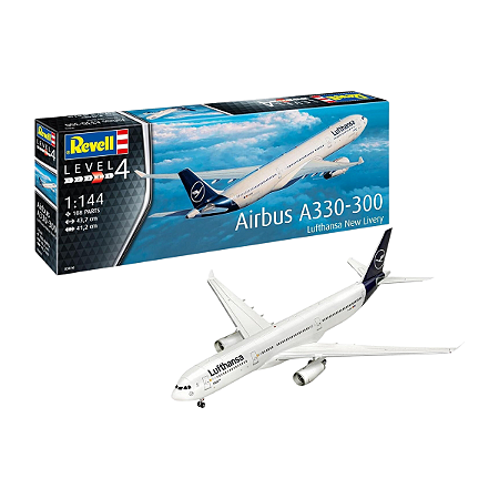 Kit Airbus A330-300 Lufthansa New Livery Revell 03816
