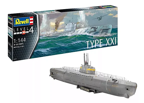German Submarine Type Xxi - 1/144 05177