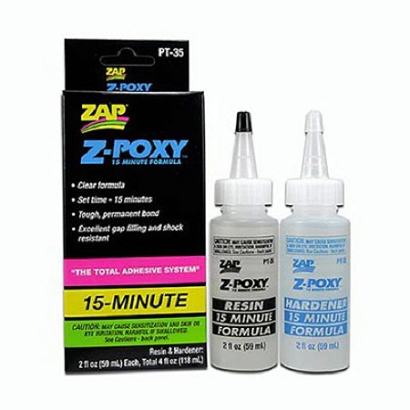 Zap Pt-35 Cola Z-poxy 118ml 15 Minutos