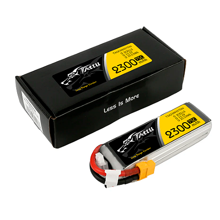 Gens Ace Tattu 11.1v 2300mah 75c 3s Lipo Xt60 Plug