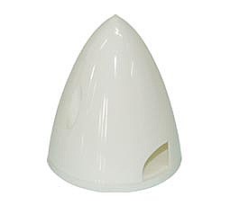 Spinner De Plástico Para Hélice De 2 Pás - 70mm - Branco