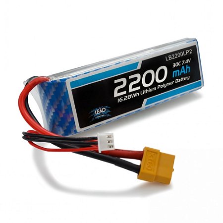 7.4V 2200mAh 30C Bateria de lipo  XT60