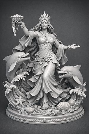 IEMANJÁ COM CENÁRIO