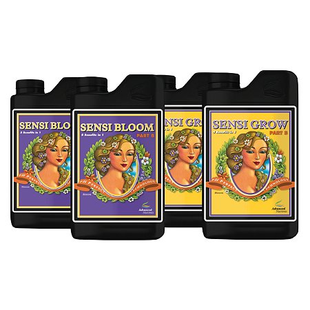 Kit Advanced Nutrients Sensi Grow + Bloom A&B 1L Nutrição Completa