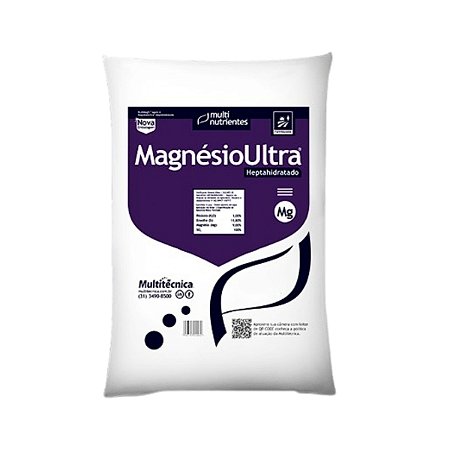 Adubo Sulfato De Magnésio Ultra Multitécnica 25kg