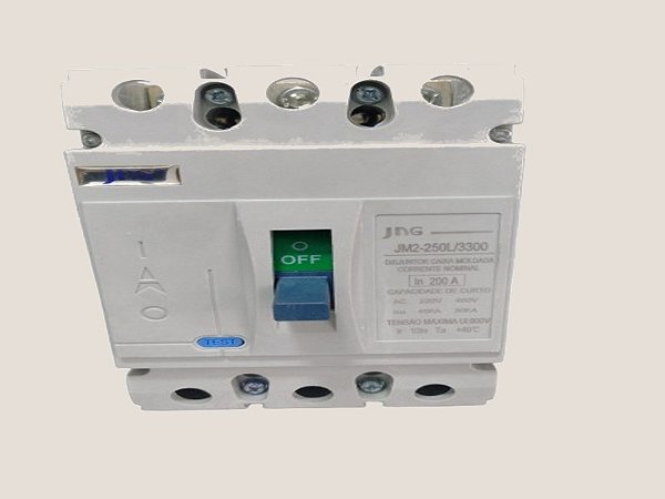 DISJUNTOR EM CAIXA MOLDADA 3 POLOS FIXO JDM1 200A