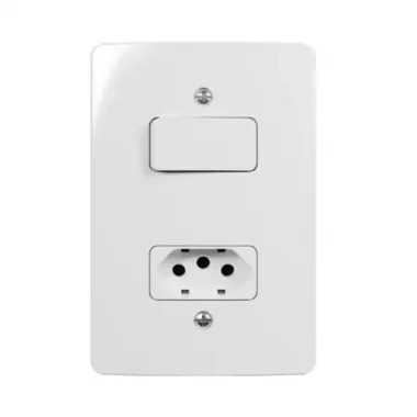 Conjuntos 4×2 Interruptor + tomada Renova 20A