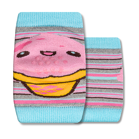 Joelheira Bebê Bichinhos Antiderrapante