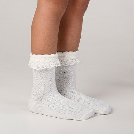 Meia Bebê Conforto com Renda 0275/0276/0277/0278/0279