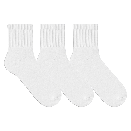 Kit Meia Sport Cano Médio Atoalhada Soft 0562/0732