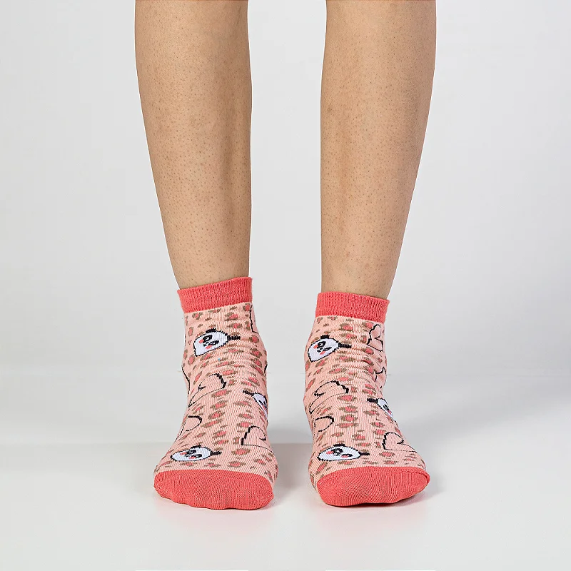 Meia Fun Socks Feminina Cano Médio