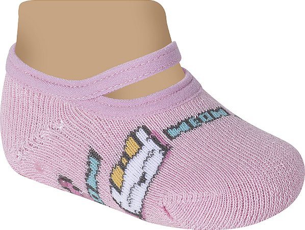 Sapatilha Bebê Atoalhada com Alça 0176/0177