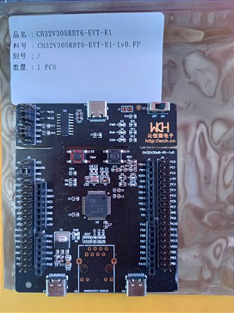 Kit PCI CH32V305 RBT6 + LinkE integrado da WCH