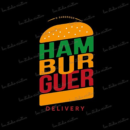 Logomarca Hamburguer Delivery