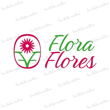 Logomarca Flora Flores