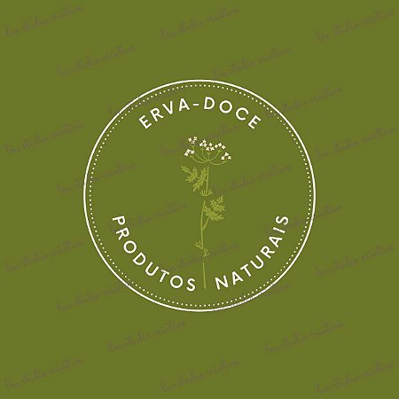 Logomarca Erva Doce Produtos Naturais