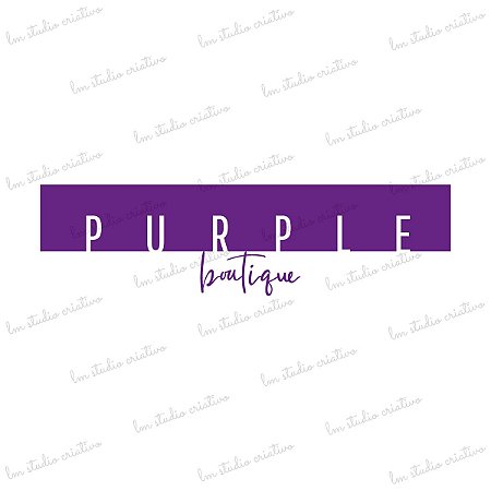 Logomarca Purple Boutique