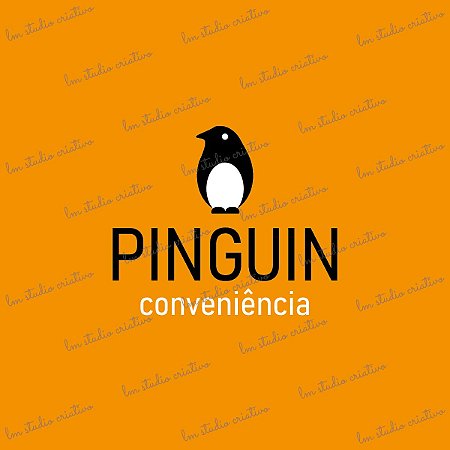 Logomarca Pinguim Conveniência