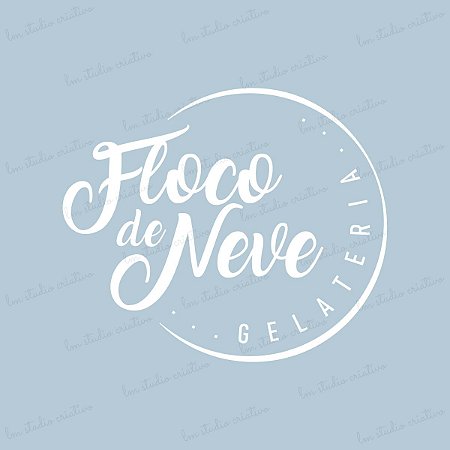 Logomarca Floco de Neve Gelateria