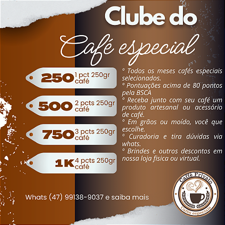 Clube do Café Especial - Assinatura dos melhores cafés na sua casa.