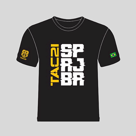 Camiseta TAC21 SP/RJ/BR