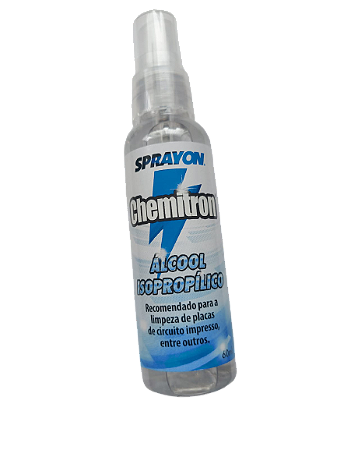 Álcool Isopropílico SPRAY 60ML CHEMITRON