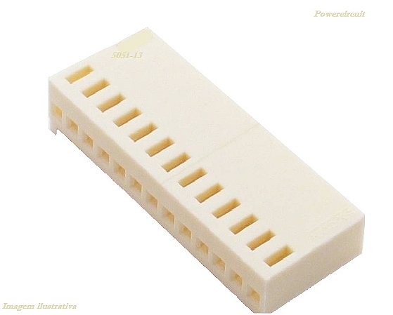 ALOJAMENTO PARA Conector KK 13 VIAS MOLEX 5051-13 251213HA054