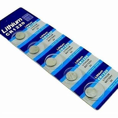 Bateria CR1220 3V BLISTER C/5