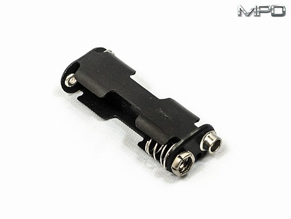 BC22AAASF 2 Suporte de Bateria AAA com fixadores de pressão de 9V