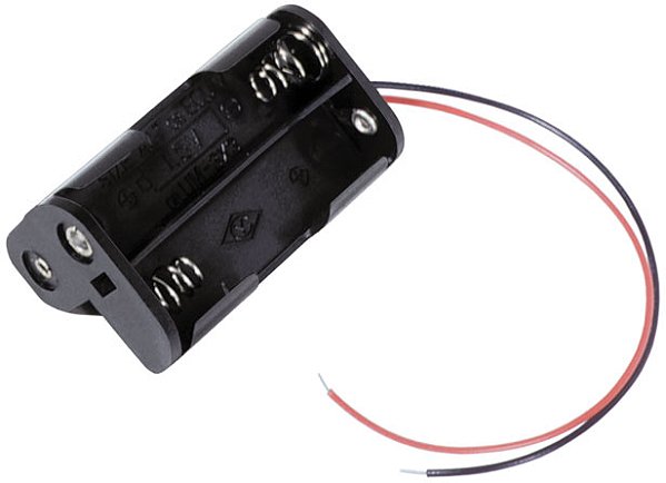 BC3AAGW  3 suporte de Bateria AA com fios de arame