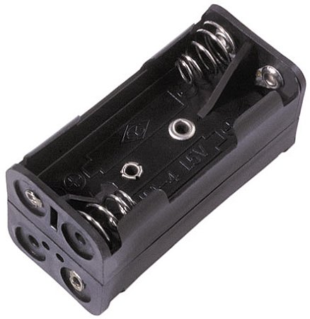 BH24AAAL 4 suporte de Bateria AAA com terminais de solda