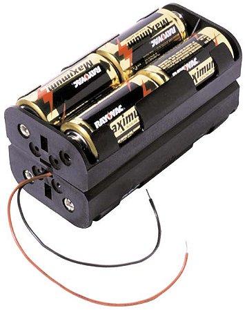 BH28CW	 8 C Suporte para Bateria com fios