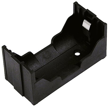 BHC-2 C Suporte para Bateria com pinos de PC Altura acima do PCB: 27,69 mm