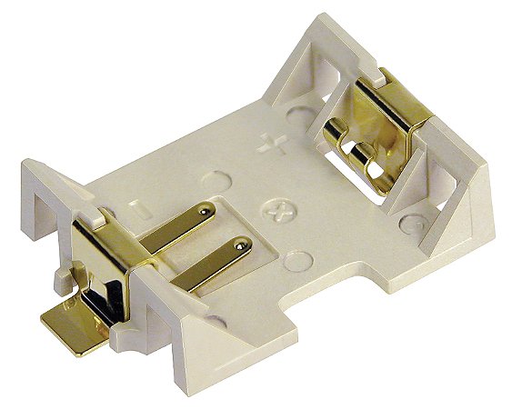 BHSD-1225-SM Suporte CR1225 com Cabos de montagem em superfície Também aceita: BR1225 Altura acima do PCB: 4,83 mm Processo de solda sem chumbo compatível