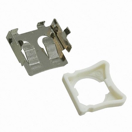 BHX1-5.8-PC Suporte iButton F5 com pinos de PC Também aceita: V80H ou CP1654 Altura acima do PCB: 7,47 mm Processo de solda sem chumbo compatível