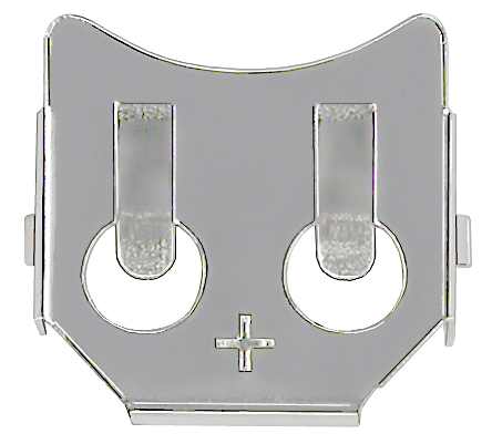 BK-5091 Retentor LR44 com pinos de PC Altura acima do PCB: 5,50 mm Processo de solda sem chumbo compatível