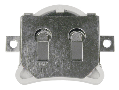 BRX1-2032-SM Suporte CR2032 Altura acima do PCB: 4,32 mm Processo de solda sem chumbo compatível - BRX1-2032-SM