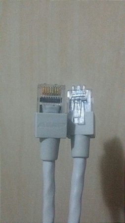 Cabo DE REDE RJ45 PATCH CORD CAT5 UTP 1 METRO PVC 0-346903-5 GOLD