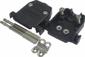 CAPA PARA Conector DB25 KIT LONGO PRETO
