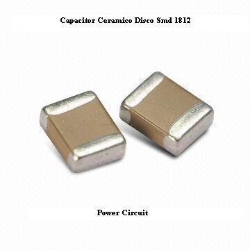 Capacitor Cerâmico SMD Z5U 1812 330K/50V 20% PN:C1812C334M5UAC