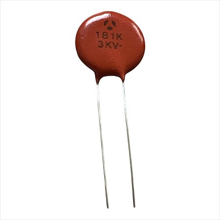 Capacitor Cerâmico Disco 180pf/3kv 20mm